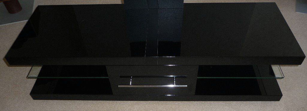 Awesome High Quality Techlink Echo Ec130tvb TV Stands With Regard To Techlink Echo Tv Stand With Bracket Product Ref Ec130tvb West (View 20 of 50)