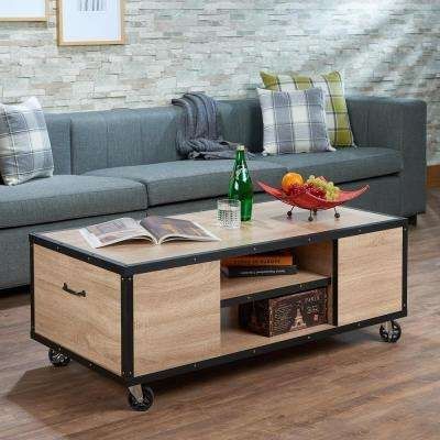 Awesome New Cd Storage Coffee Tables With Coffee Table Light Brown Wood Accent Tables Living Room (View 38 of 50)