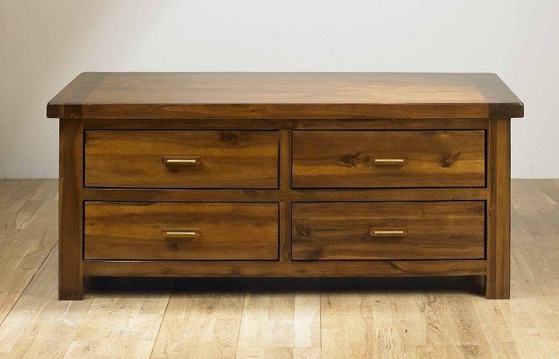 Awesome Popular Rustic Coffee Table Drawers For Solid Wood Coffee Table With Storage Coffeetablesmartin (View 37 of 50)