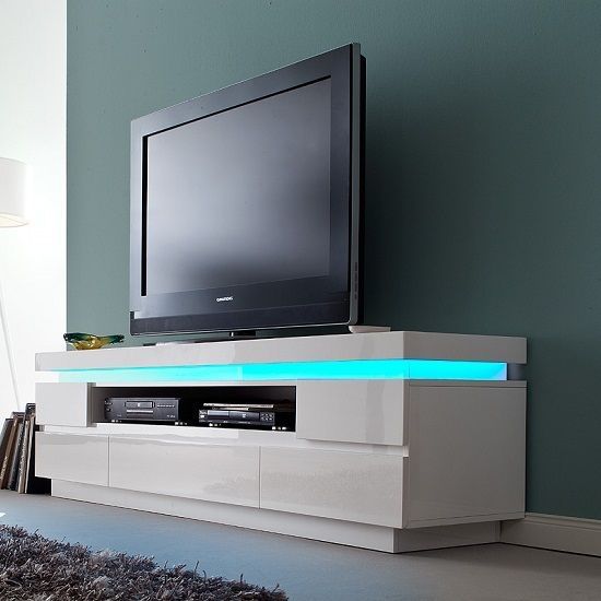 Top 50 White High Gloss TV Stands Unit Cabinet | Tv Stand ...