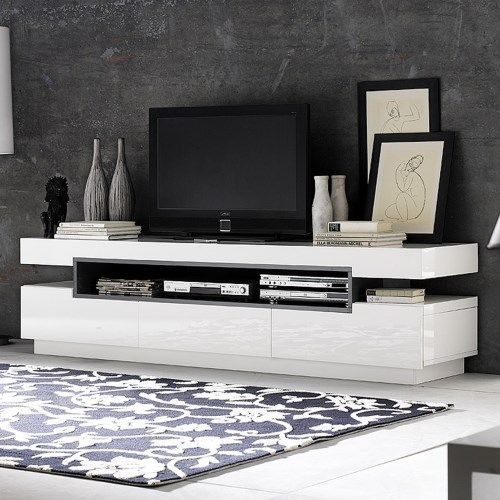 Awesome Premium Gloss White TV Cabinets Throughout 13 Best Shivanshika Images On Pinterest Indian Dresses Blouses (Photo 46 of 50)