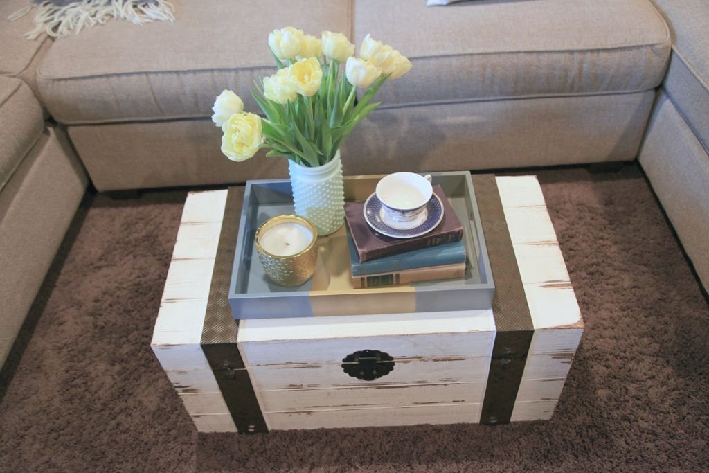 Awesome Top White And Brown Coffee Tables Within Furniture Cheerful Brown Wood Coffee Table Decor With White Wood (Photo 31 of 40)