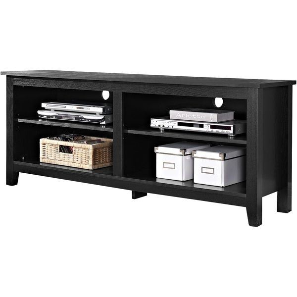 Awesome Trendy Tall Skinny TV Stands Inside Fireplace Tv Stands Entertainment Centers Youll Love Wayfair (Photo 17 of 50)