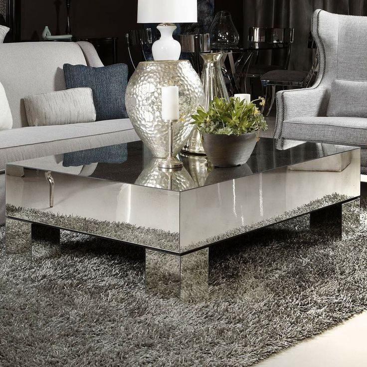 Awesome Unique Coffee Tables Mirrored With Best 20 Mirrored Coffee Tables Ideas On Pinterest Home Living (View 2 of 50)