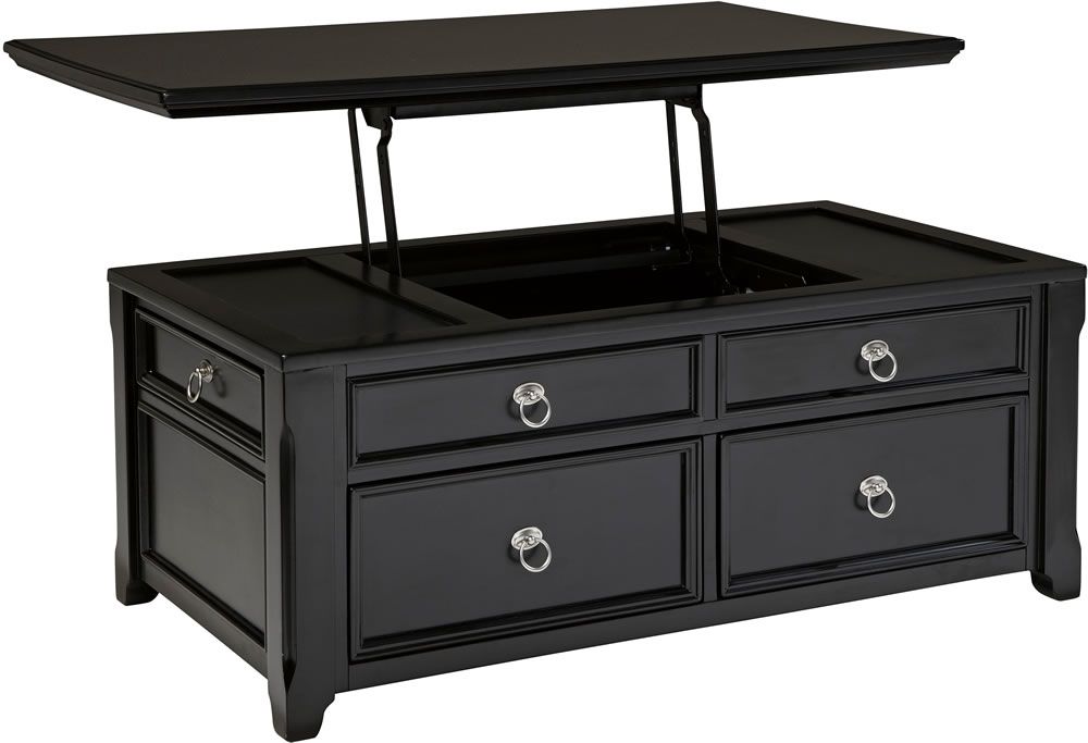 Awesome Unique Small Coffee Tables With Storage Regarding Coffee Table Black (View 26 of 50)