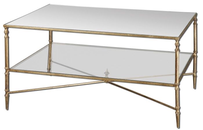 Awesome Variety Of Glass Gold Coffee Tables Inside Luxurious Gold Coffee Table (View 35 of 50)
