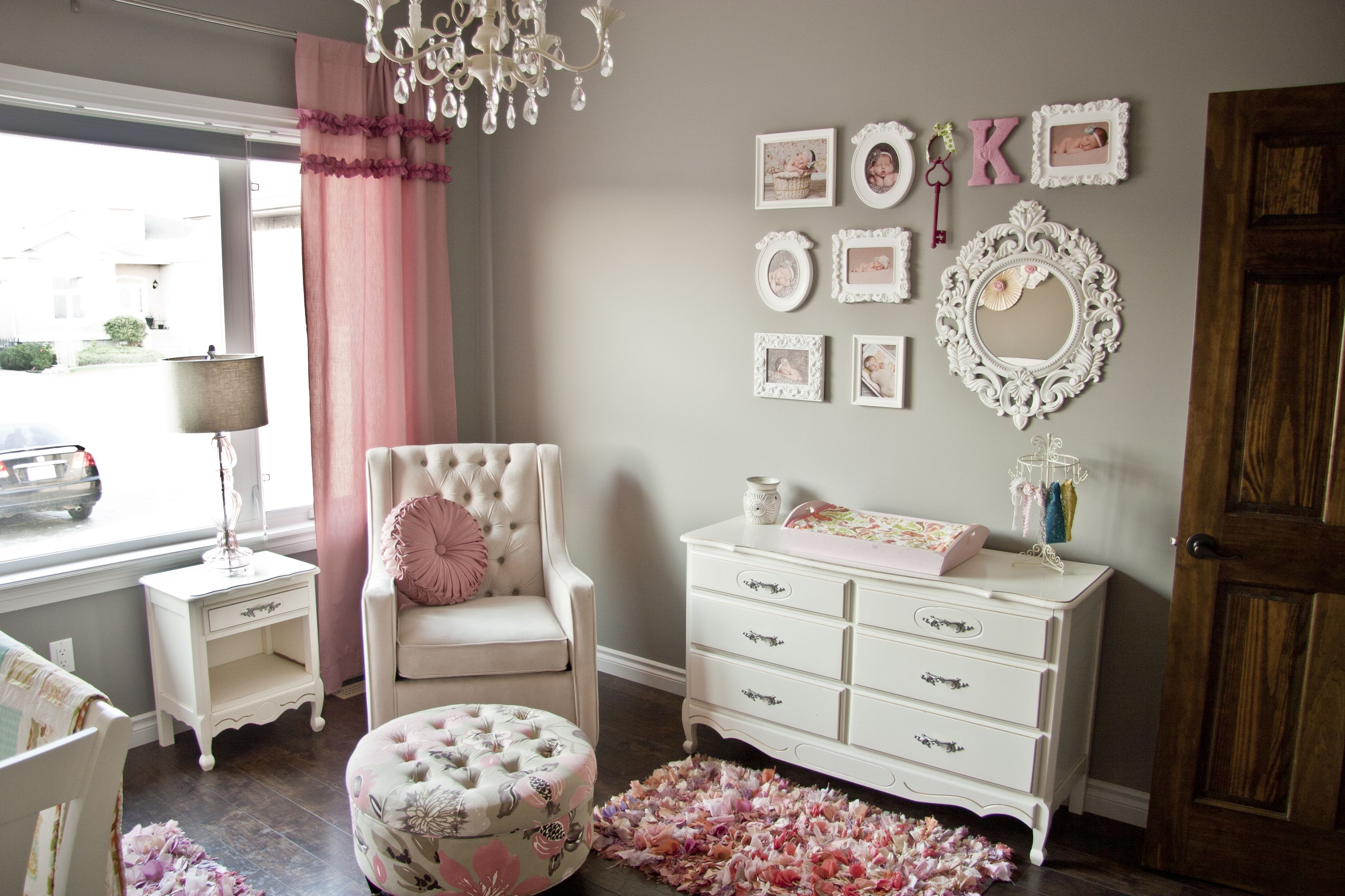 Ba Nursery Decor Lovely Perfect Ba Girl Nursery Chandelier With Chandeliers For Baby Girl Room (View 12 of 24)
