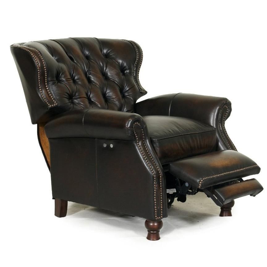 Barcalounger Presidential Ii Leather Recliner Chair – Leather Intended For Barcalounger Sofas (Photo 16 of 20)