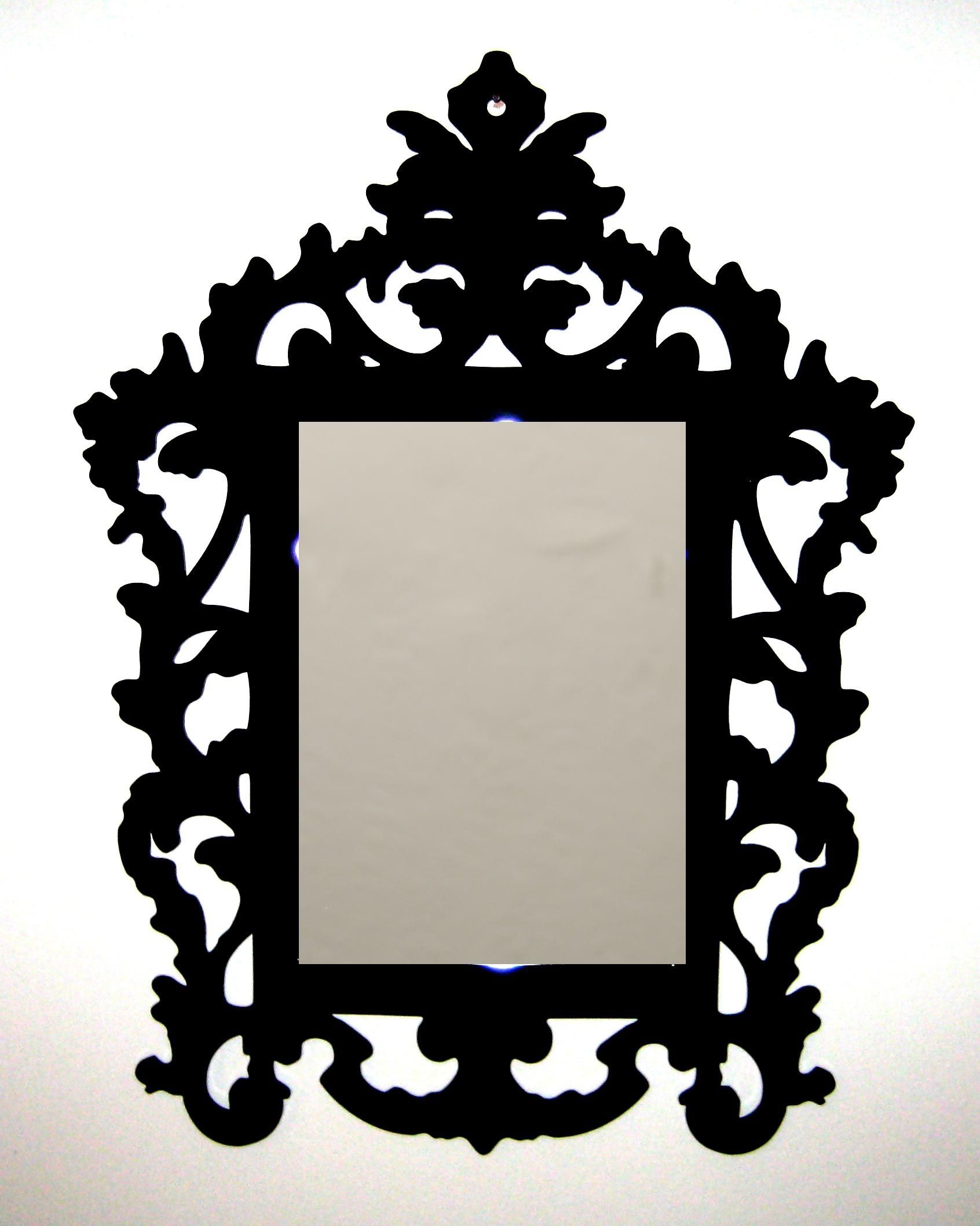 Bathroom: Astounding Baroque Mirror With Unique Frame For Bathroom With Baroque Black Mirror (View 14 of 20)