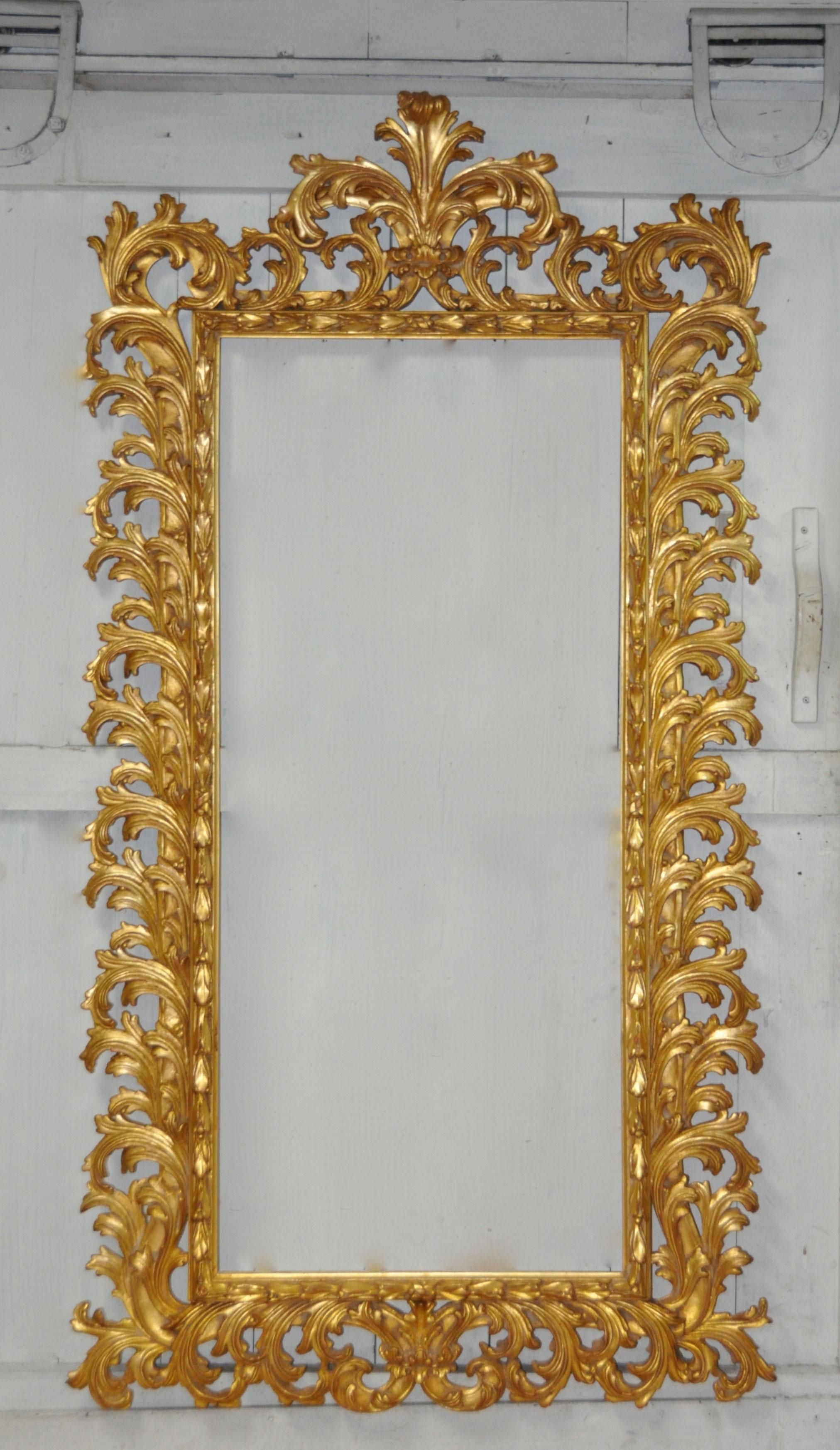 Bathroom: Pink Baroque Mirrorand Round Baroque Mirror With Golden Within Gold Baroque Mirror (View 18 of 20)