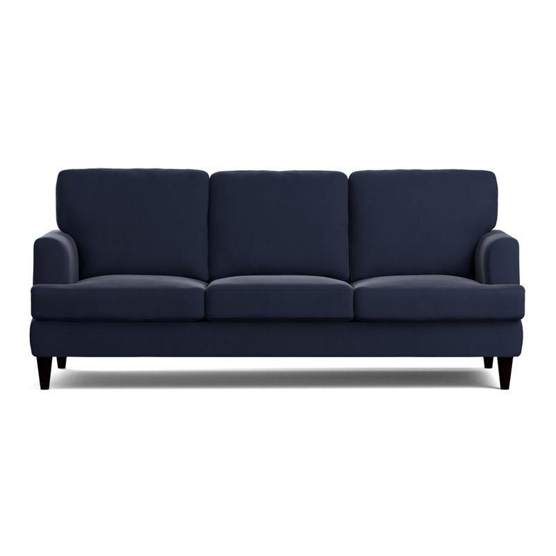 Beachcrest Home Lowes Replacement Sofa Slipcover & Reviews | Wayfair For Blue Sofa Slipcovers (Photo 16 of 20)