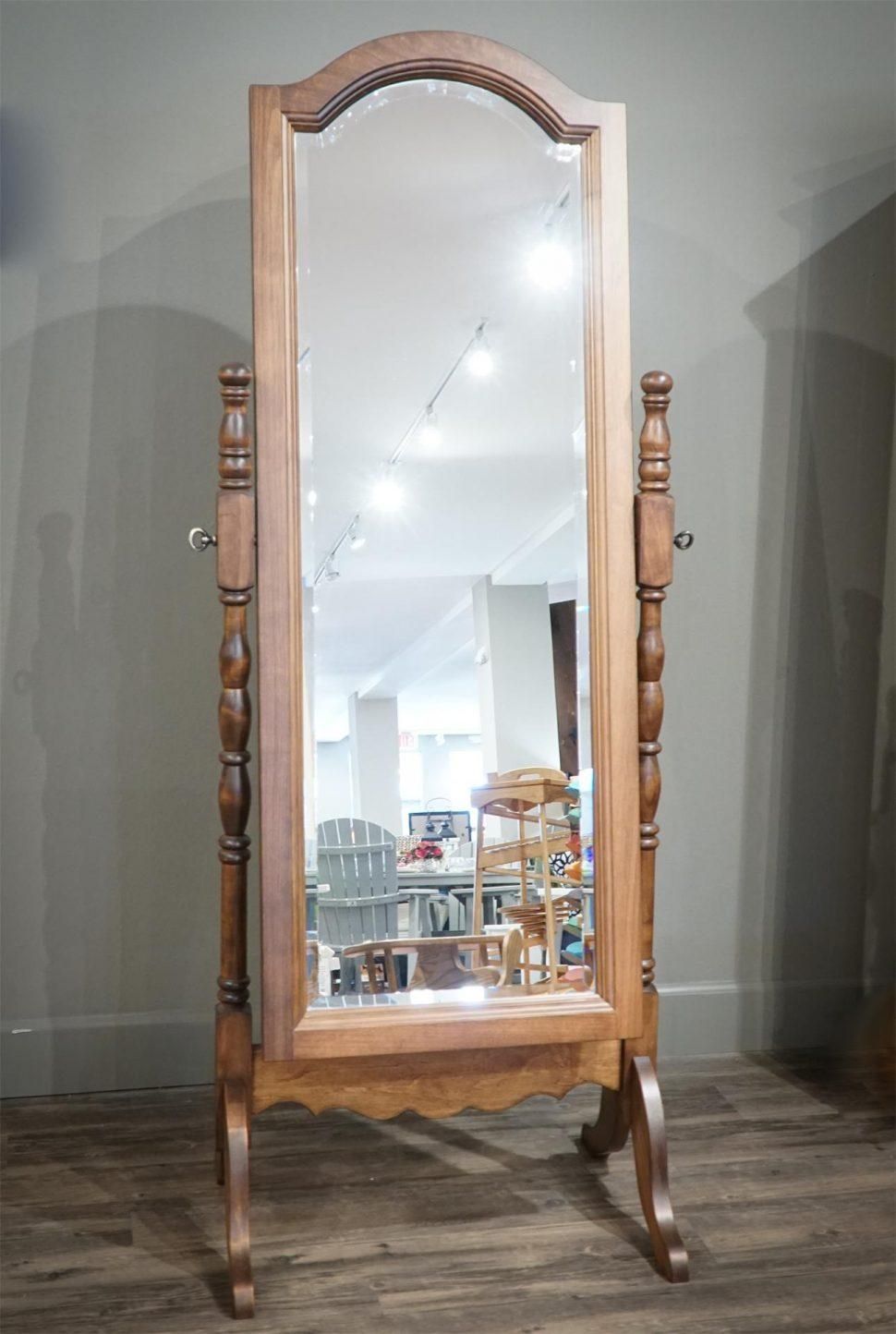 Bedroom Furniture : Free Standing Mirror Wood Framed Mirrors Regarding Large Free Standing Mirror Full Length (Photo 6 of 20)