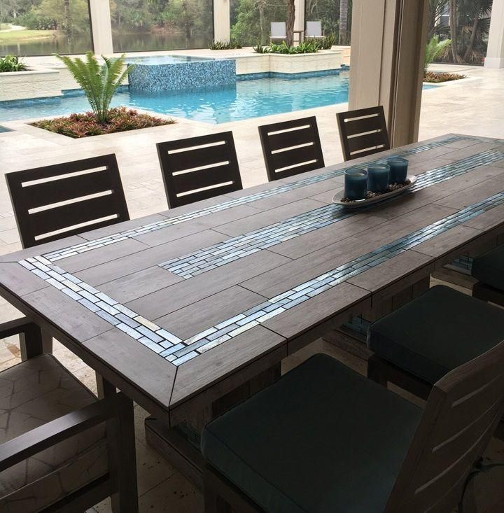 Best 20+ Mosaic Tile Table Ideas On Pinterest | Tile Tables Pertaining To Mosaic Dining Tables For Sale (Photo 3 of 20)