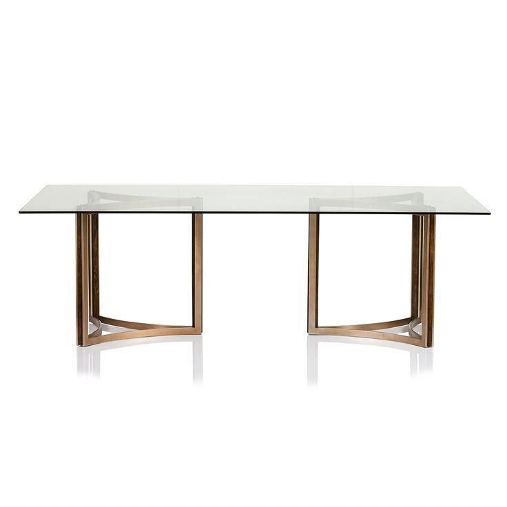 Featured Photo of Glass Top Oak Dining Tables