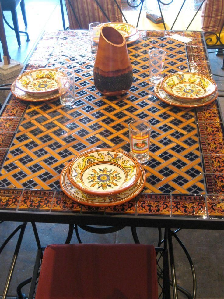 Best 25+ Mosaic Tables Ideas On Pinterest | Mosaic, Mosaic Table Pertaining To Mosaic Dining Tables For Sale (Photo 4 of 20)