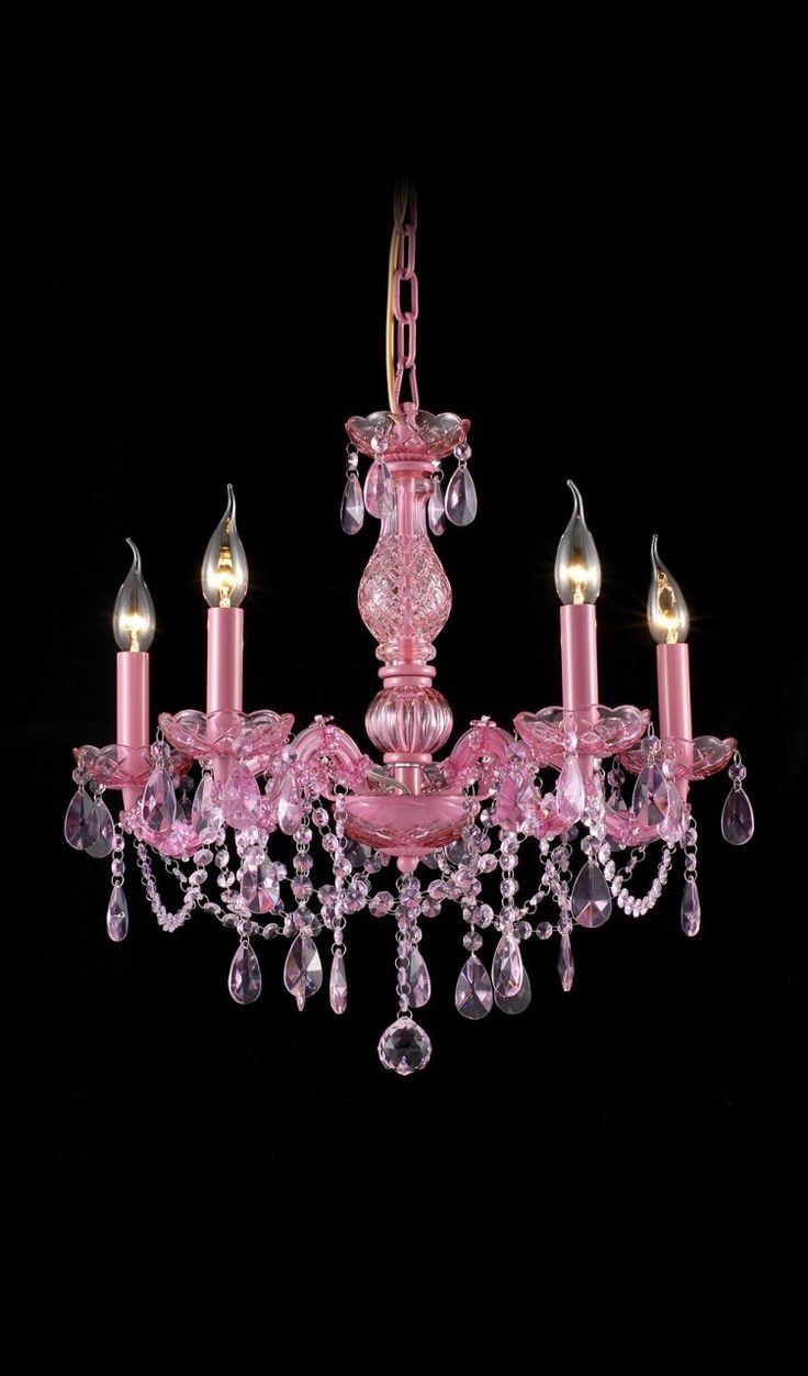 Best 25 Pink Chandelier Ideas On Pinterest Retro Lamp For Purple Crystal Chandelier Lighting (View 18 of 25)