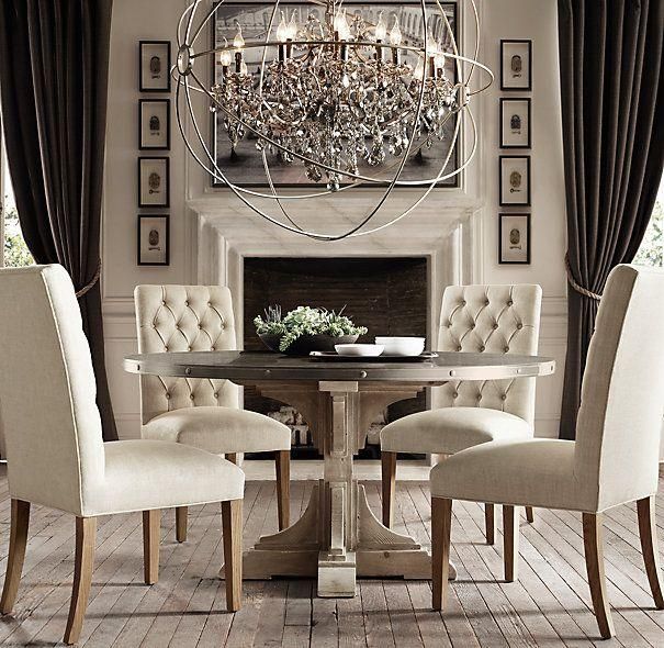 Best 25+ Restoration Hardware Dining Chairs Ideas On Pinterest For Crystal Dining Tables (View 14 of 20)