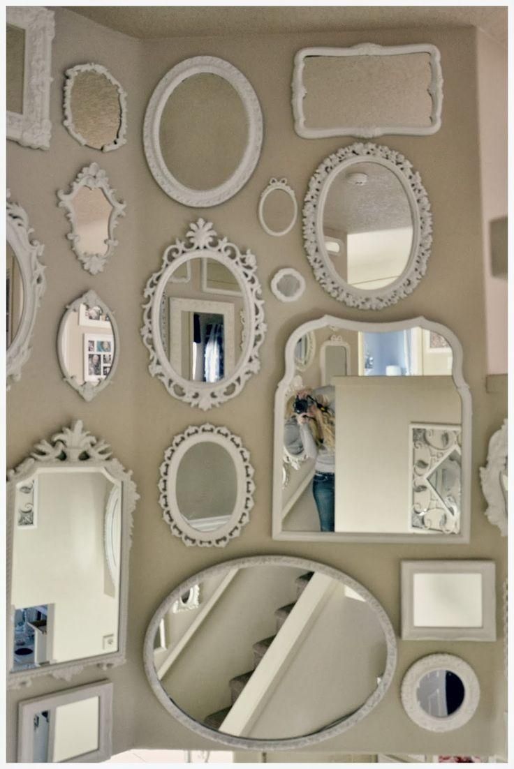 Best 25+ Shabby Chic Mirror Ideas On Pinterest | Shaby Chic Throughout White Distressed Mirror Shabby Chic (Photo 15 of 20)