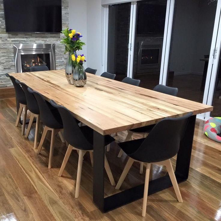 Best 25+ Timber Dining Table Ideas On Pinterest | Timber Table Intended For Cheap Oak Dining Tables (View 4 of 20)