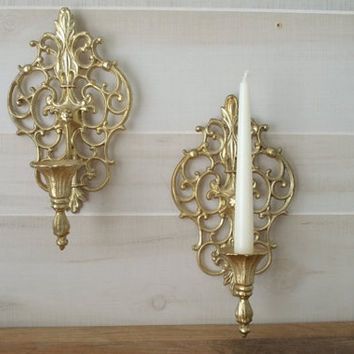Best Metal Wall Candle Holders Products On Wanelo Pertaining To Wall Mounted Candle Chandeliers (View 19 of 25)
