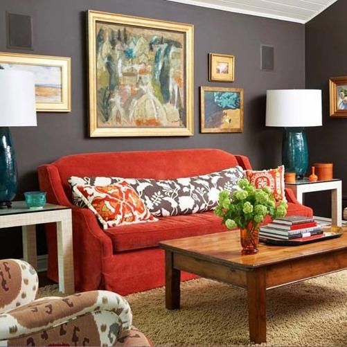 Bhg Centsational Style In Burnt Orange Sofas (View 5 of 14)