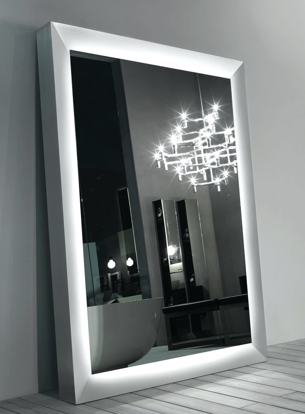 Big Floor Mirror – Laferida In Silver Free Standing Mirror (View 19 of 20)