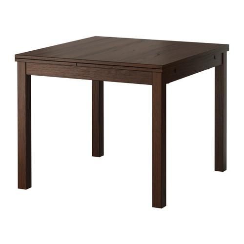 Bjursta Extendable Table – Brown – Ikea Intended For Extendable Square Dining Tables (Photo 9 of 20)