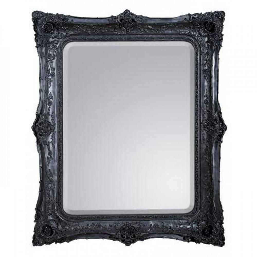 Black Mirrors Throughout Baroque Black Mirror (View 8 of 20)
