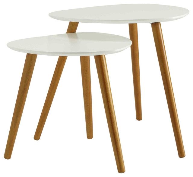 Brilliant Brand New Nest Coffee Tables For Oslo Nesting End Tables Set Of 2 Scandinavian Coffee Table (Photo 22 of 50)