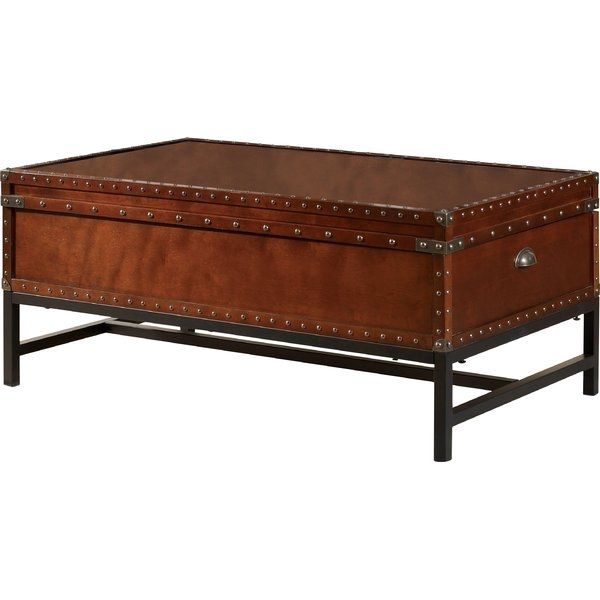 Brilliant Deluxe Extra Large Rustic Coffee Tables Throughout Shop 770 Decorative Trunks Wayfair (Photo 31 of 50)