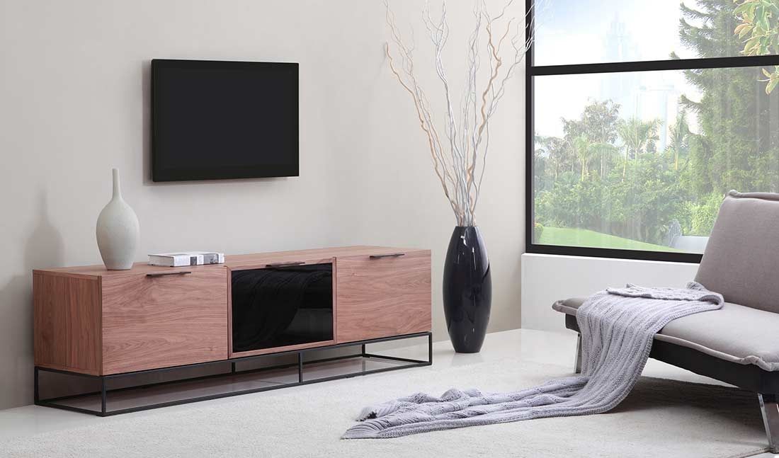 Brilliant Deluxe White And Black TV Stands For Modern White Black Tv Stand Bm35 Tv Stands (Photo 21 of 50)