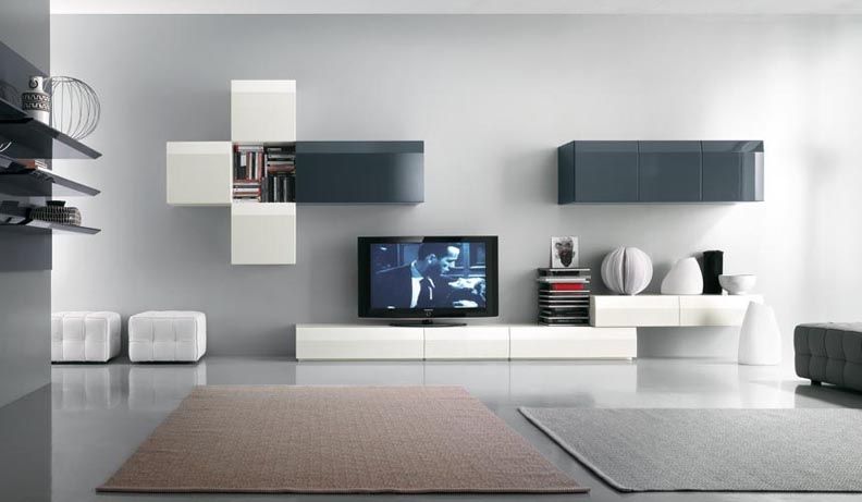 Brilliant Favorite Contemporary Modern TV Stands Within Modern Tv Room Extraordinary Design 5 Gramercy Contemporary Amp Tv (View 32 of 50)