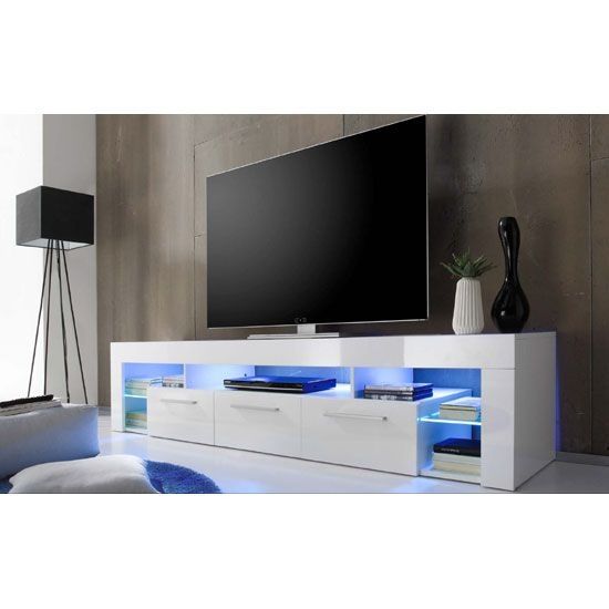 Brilliant Favorite Tall Black TV Cabinets Intended For Best 25 High Tv Stand Ideas On Pinterest Hanging Tv Soccer Tv (Photo 45 of 50)