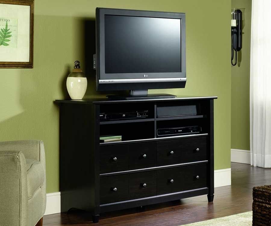 Brilliant High Quality Tall Black TV Cabinets Regarding Tall Tv Stand Replacement Buying Guide Exist Decor (Photo 3 of 50)