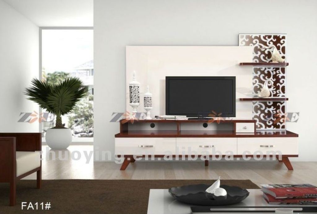 Brilliant Latest TV Cabinets Contemporary Design Inside Tv Unit Designs In The Living Room 7 Cool Contemporary Tv Wall (Photo 10 of 50)