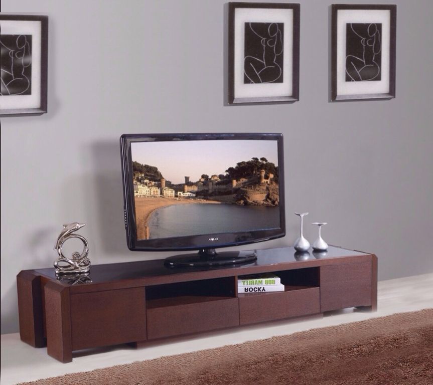 Brilliant New Plasma TV Stands Inside Matt Plasma Tv Stand Veneer Wood Plasma Tv Stand Wall Units (View 3 of 50)