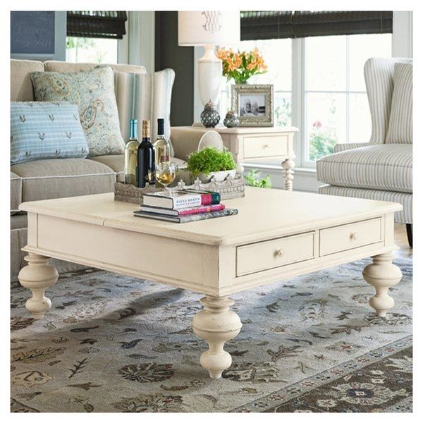 Brilliant Preferred Coffee Table With Raised Top Pertaining To Wildon Home Paula Deen Home Put Your Feet Up Coffee Table With (Photo 38 of 50)