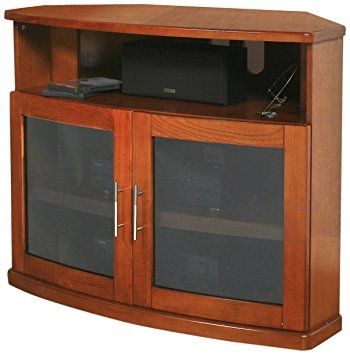 Brilliant Preferred Corner Wooden TV Stands With Amazon Plateau Newport 40 W Corner Wood Tv Stand 40 Inch (View 23 of 50)