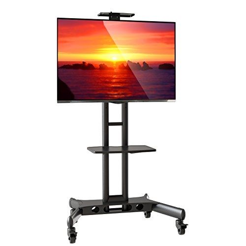 Brilliant Premium Plasma TV Stands Intended For Amazon Mount Factory Rolling Tv Cart Mobile Tv Stand For  (View 16 of 50)