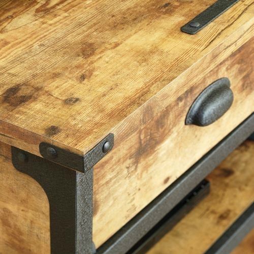 Brilliant Series Of Rustic Coffee Table And TV Stands With Amazon Rustic Vintage Country Coffee Table End Table Tv (Photo 35 of 50)