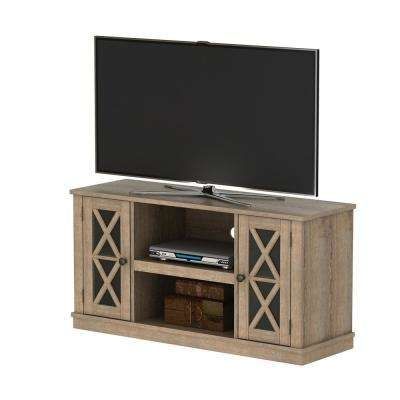Brilliant Wellliked Light Colored TV Stands Throughout Light Brown Wood Entertainment Centers Tv Stands The Home Depot (Photo 8 of 50)