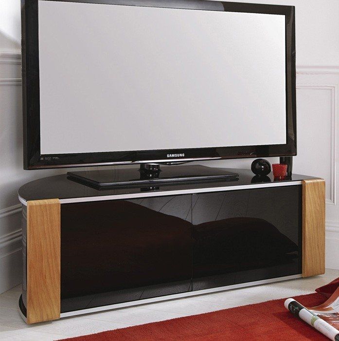 Brilliant Wellliked Oak TV Stands Intended For Designs Sirius 1200 Oak Tv Stand (View 37 of 50)