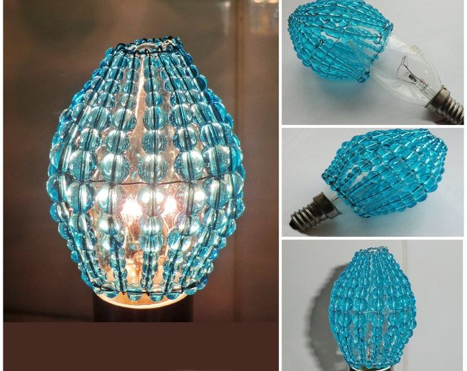 Bulb Covers Shades Seearlights Regarding Turquoise Crystal Chandelier Lights (View 24 of 25)