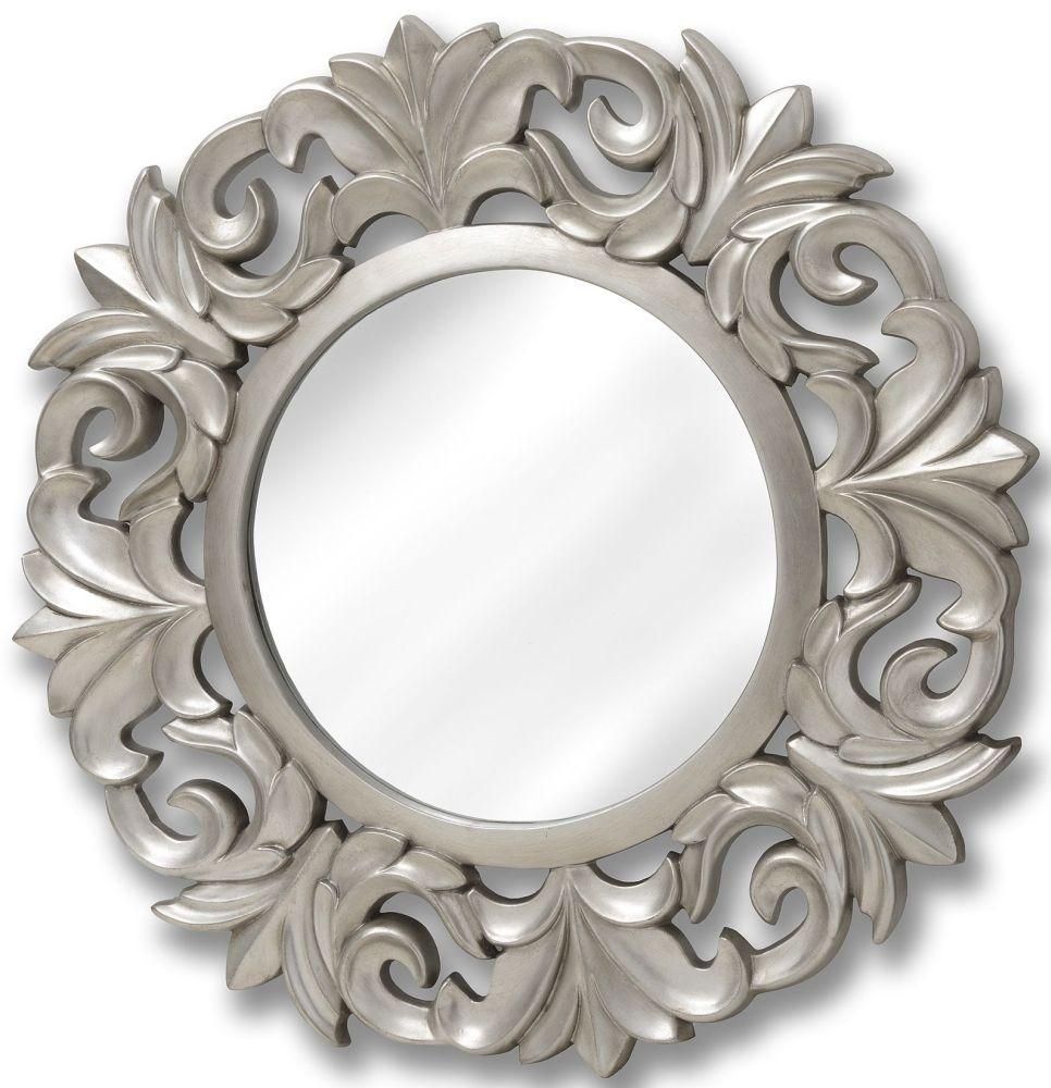 Buy Hill Interiors Circular Large Baroque Mirror Online – Cfs Uk For Large Baroque Mirror (View 17 of 20)