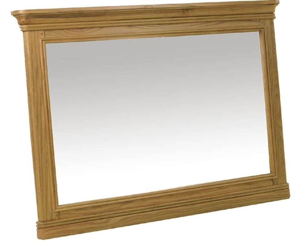 Buy Treville Oak Mirror – Large Online – Cfs Uk Intended For Mirrors Oak (View 3 of 20)