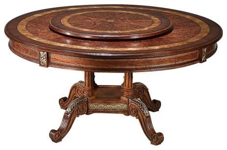 Cambridge Dining Table, Round, 54.3"x30" – Traditional – Dining Inside Cambridge Dining Tables (Photo 18 of 20)