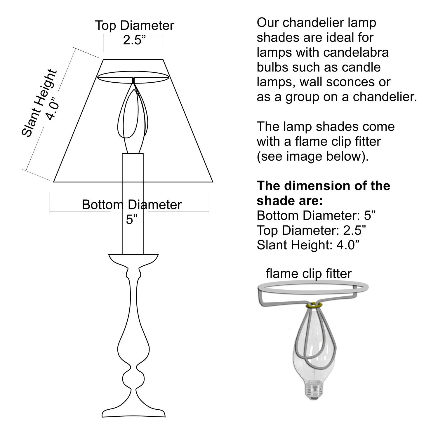 Candelabra Lamp Shades Candelabra Base Clear Glass Shade Led For Small Chandelier Lamp Shades (View 23 of 25)
