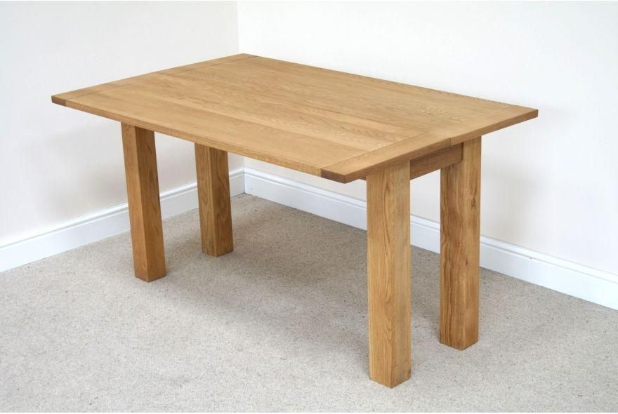 Chair Small Oak Dining Table And 2 Chairs | Uotsh Intended For Flip Top Oak Dining Tables (Photo 11 of 20)