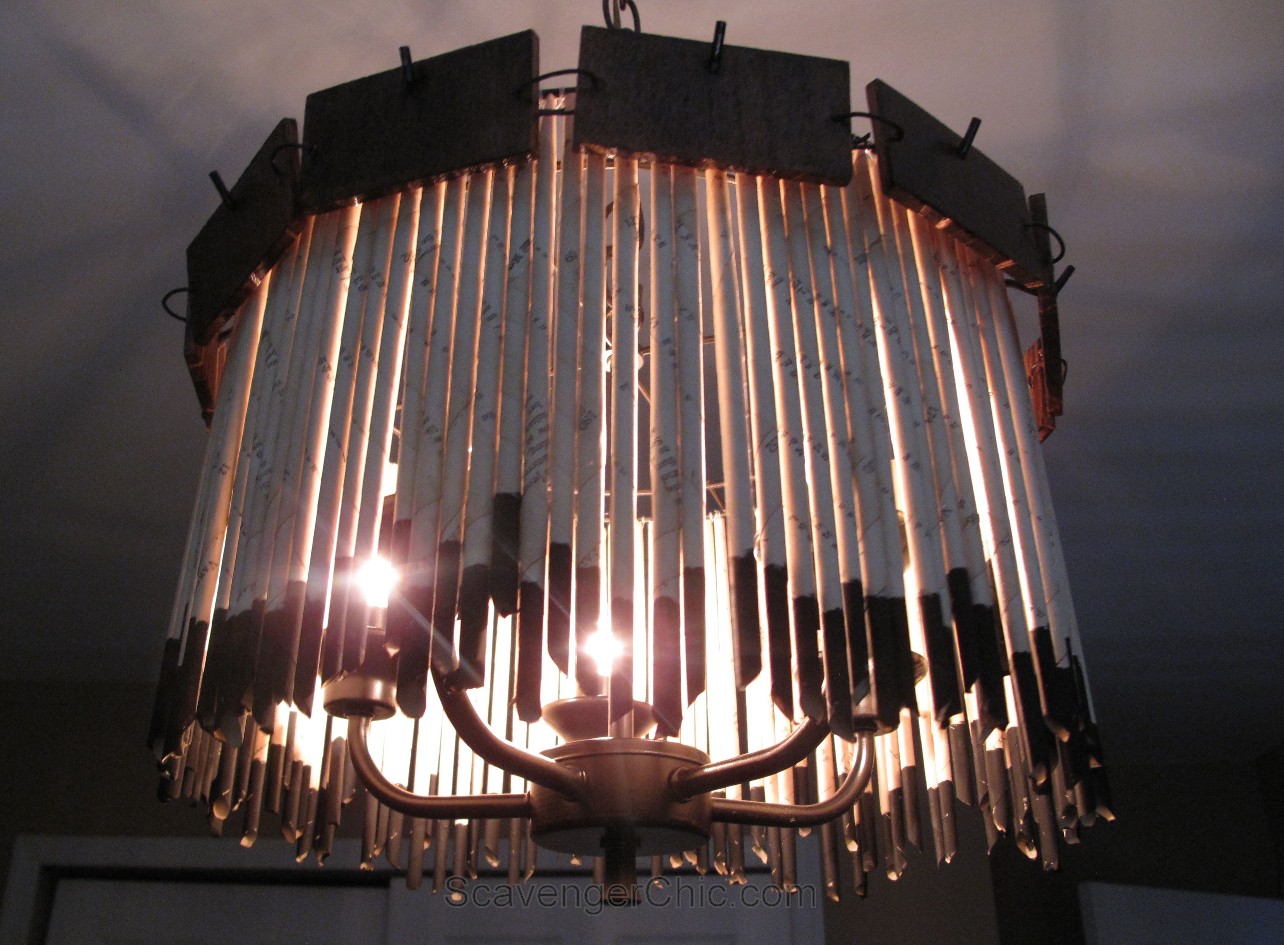 Chandelier Solar Light My Repurposed Life Within Stand Up Chandeliers (View 11 of 25)