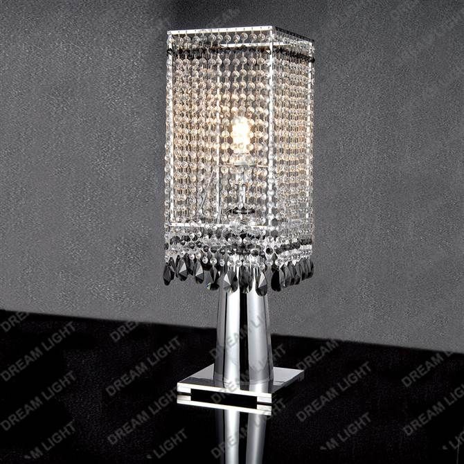 Chandelier Table Lamp Tadpoles Mini Chandelier Table Lamp For Faux Crystal Chandelier Table Lamps (View 3 of 25)